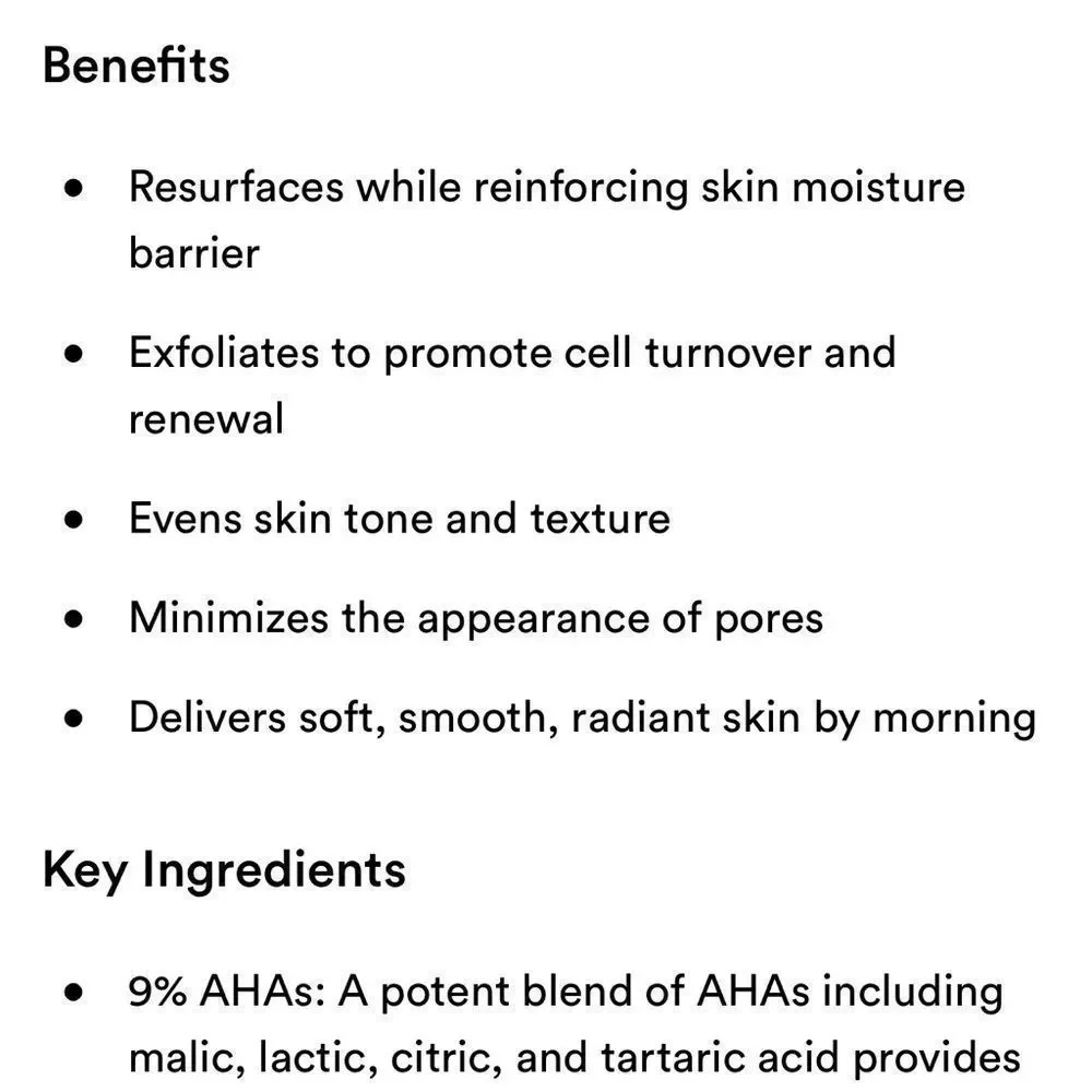 LAST 1! OSEA Seaglow Overnight Serum AHA Treatment 🌊 NEW IN BOX - Picture 8 of 8